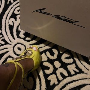 Brian Atwood platform sandals